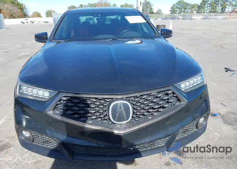 2020 Acura Tlx A-Spec/A-Spec W/Red Leather from USA, damaged, VIN 19UUB1F68LA008487